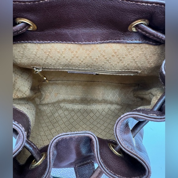 Gucci-Authentic-Vintage - Bamboo Backpack Leather Brown - Picture 15 of 16